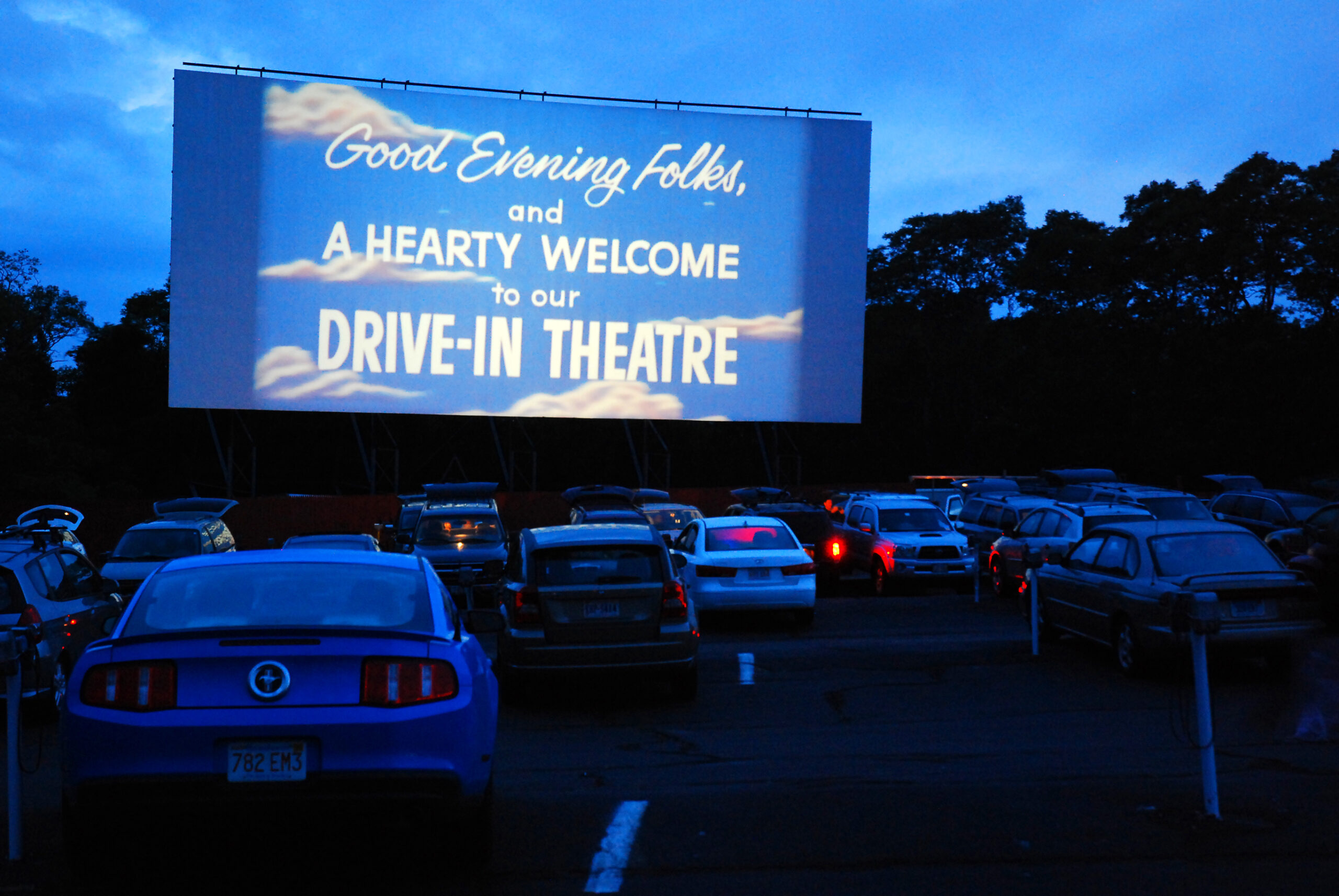 The First Drive-In Movie Theater